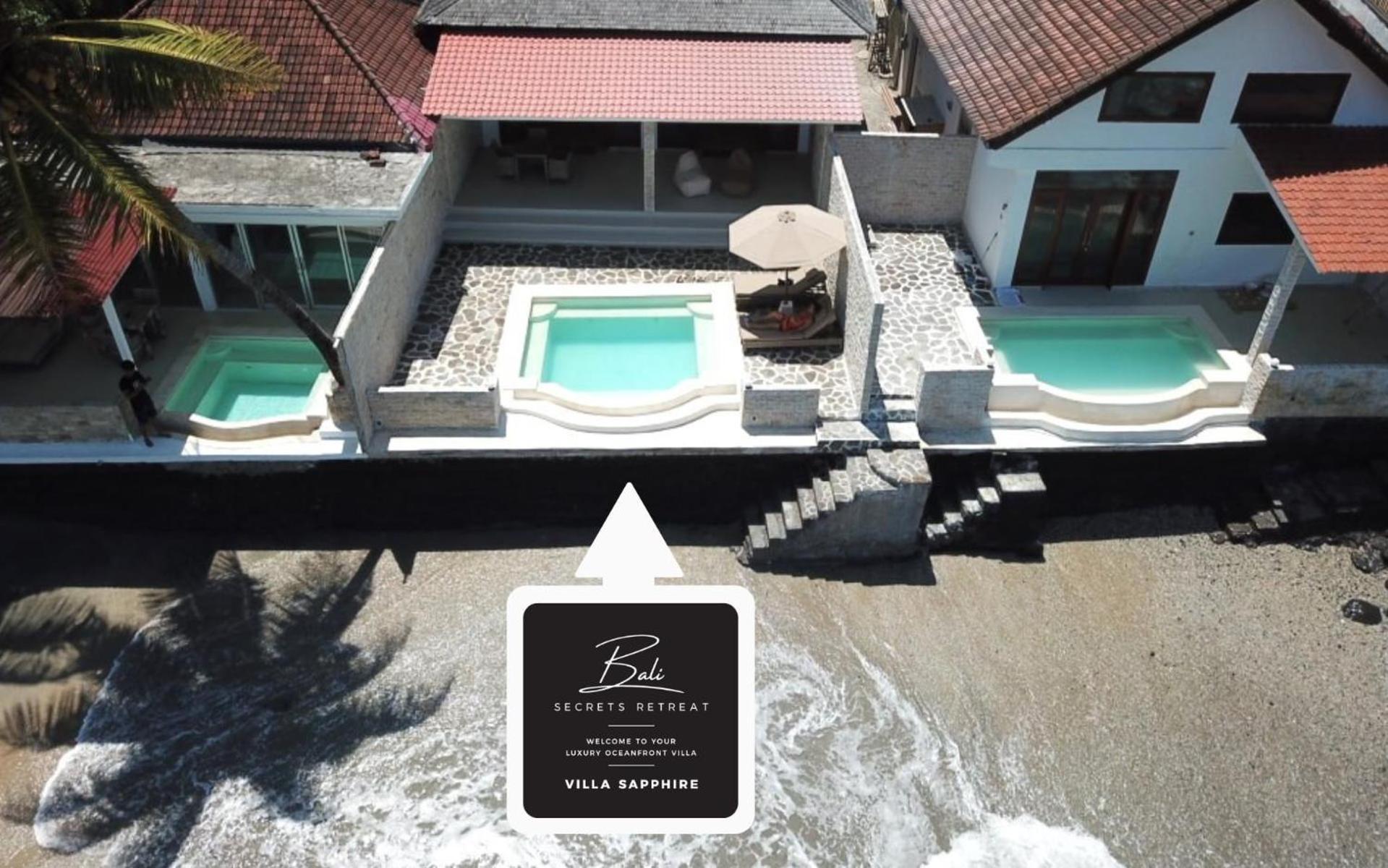 Villa Sea Spray Bali Candidasa Esterno foto