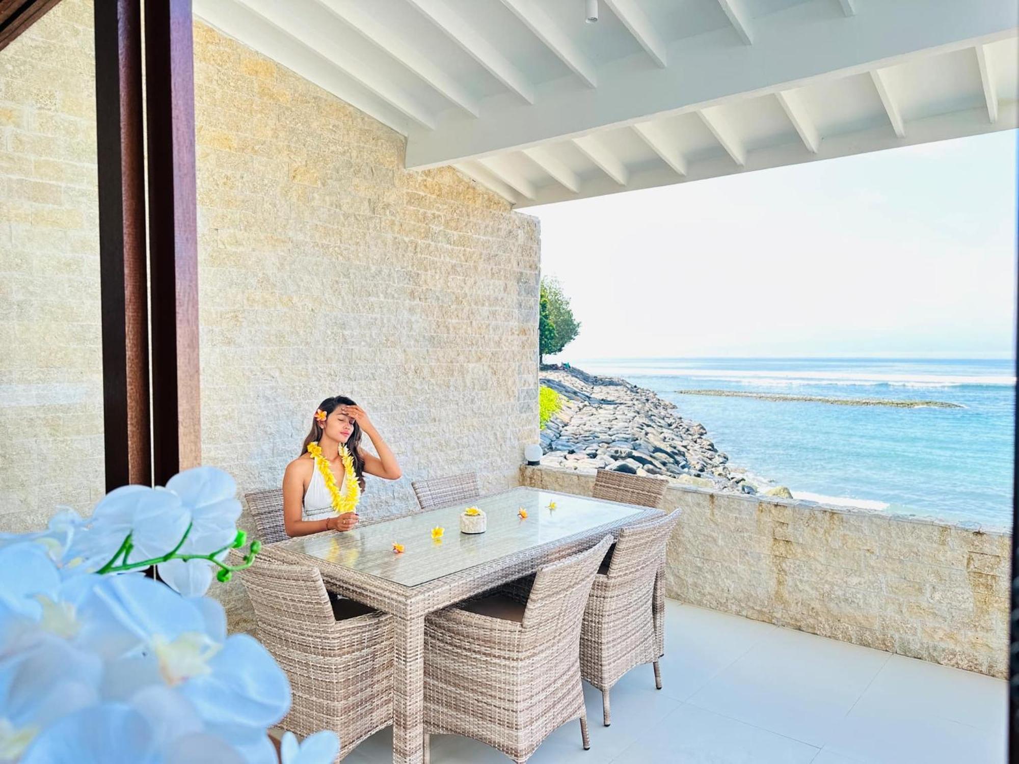 Villa Sea Spray Bali Candidasa Esterno foto