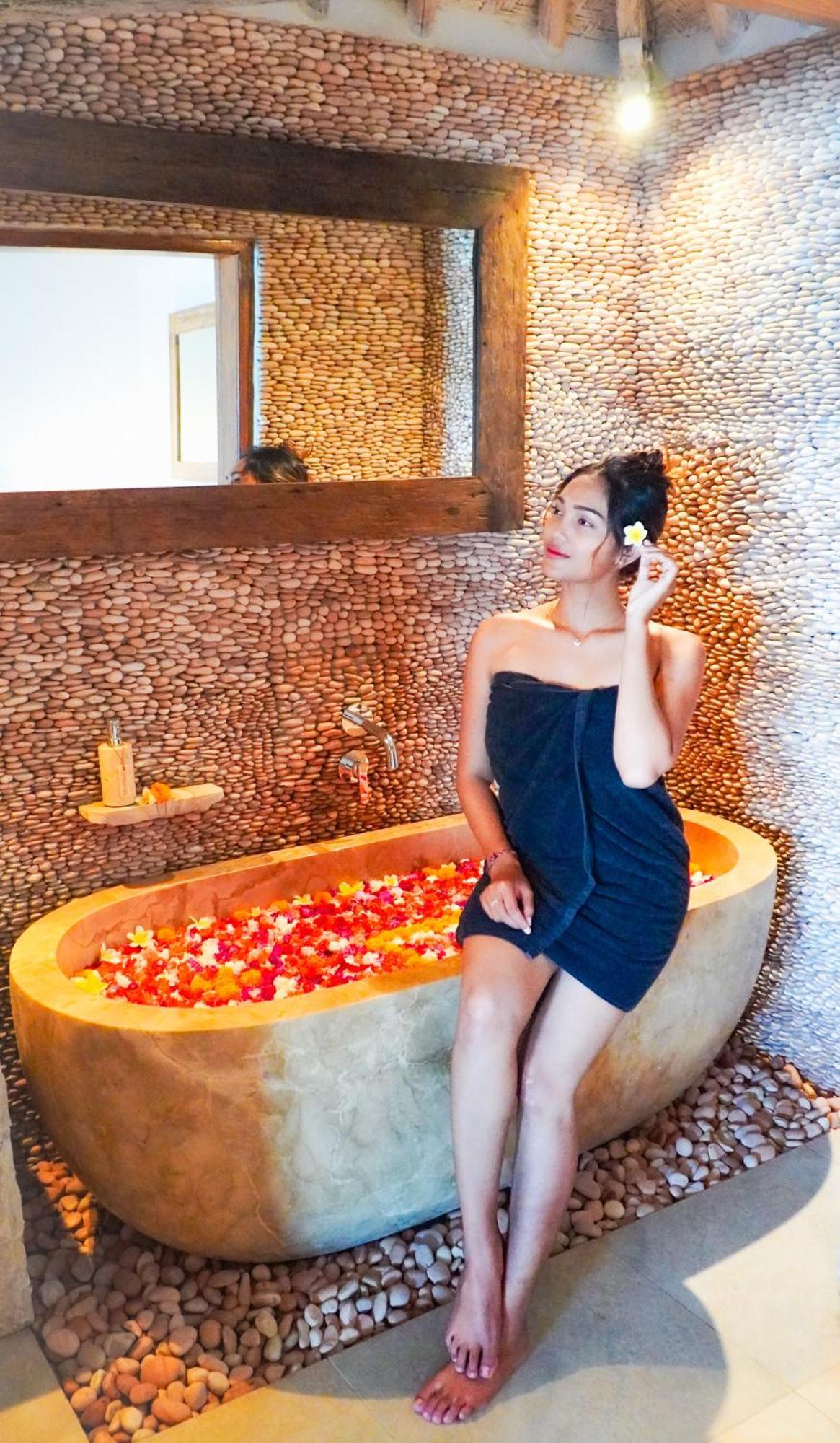 Villa Sea Spray Bali Candidasa Esterno foto