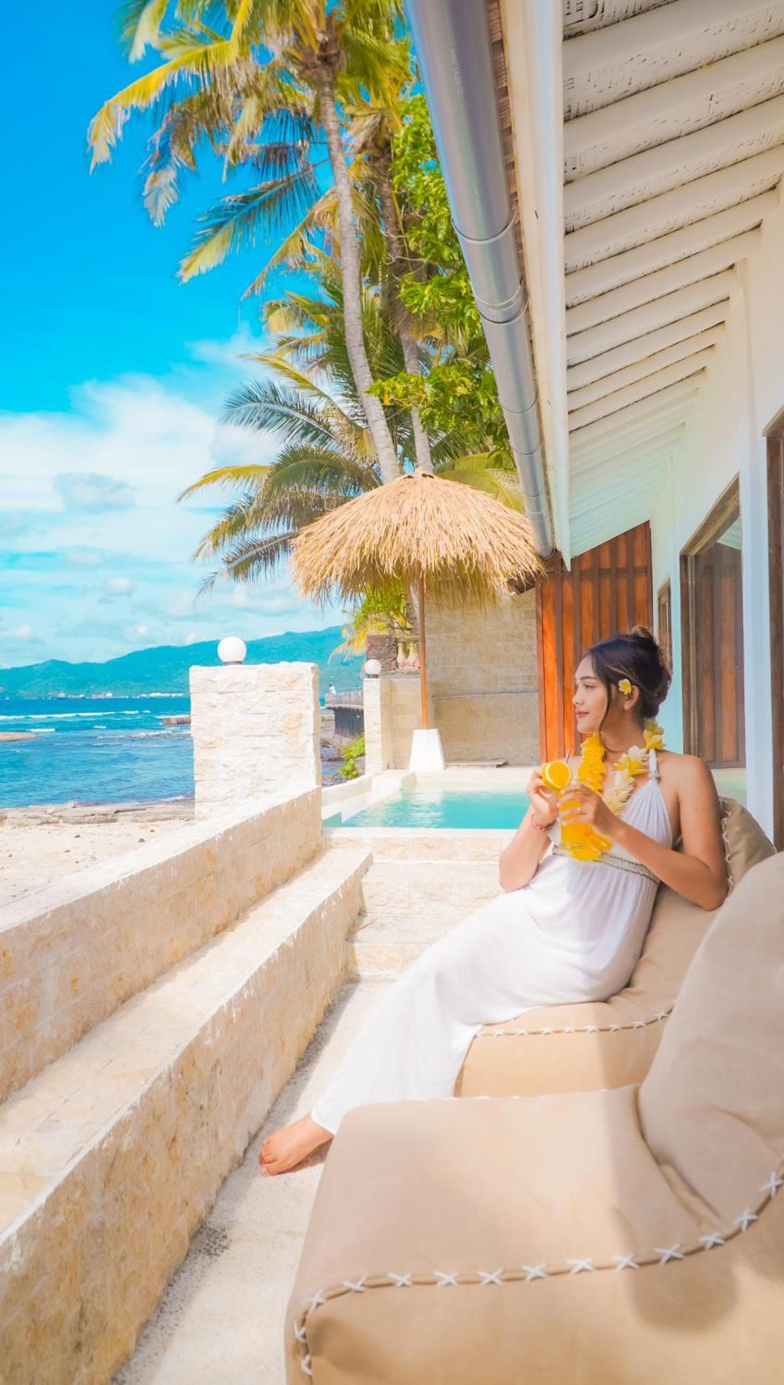 Villa Sea Spray Bali Candidasa Esterno foto