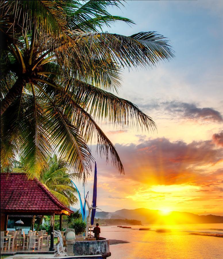 Villa Sea Spray Bali Candidasa Esterno foto